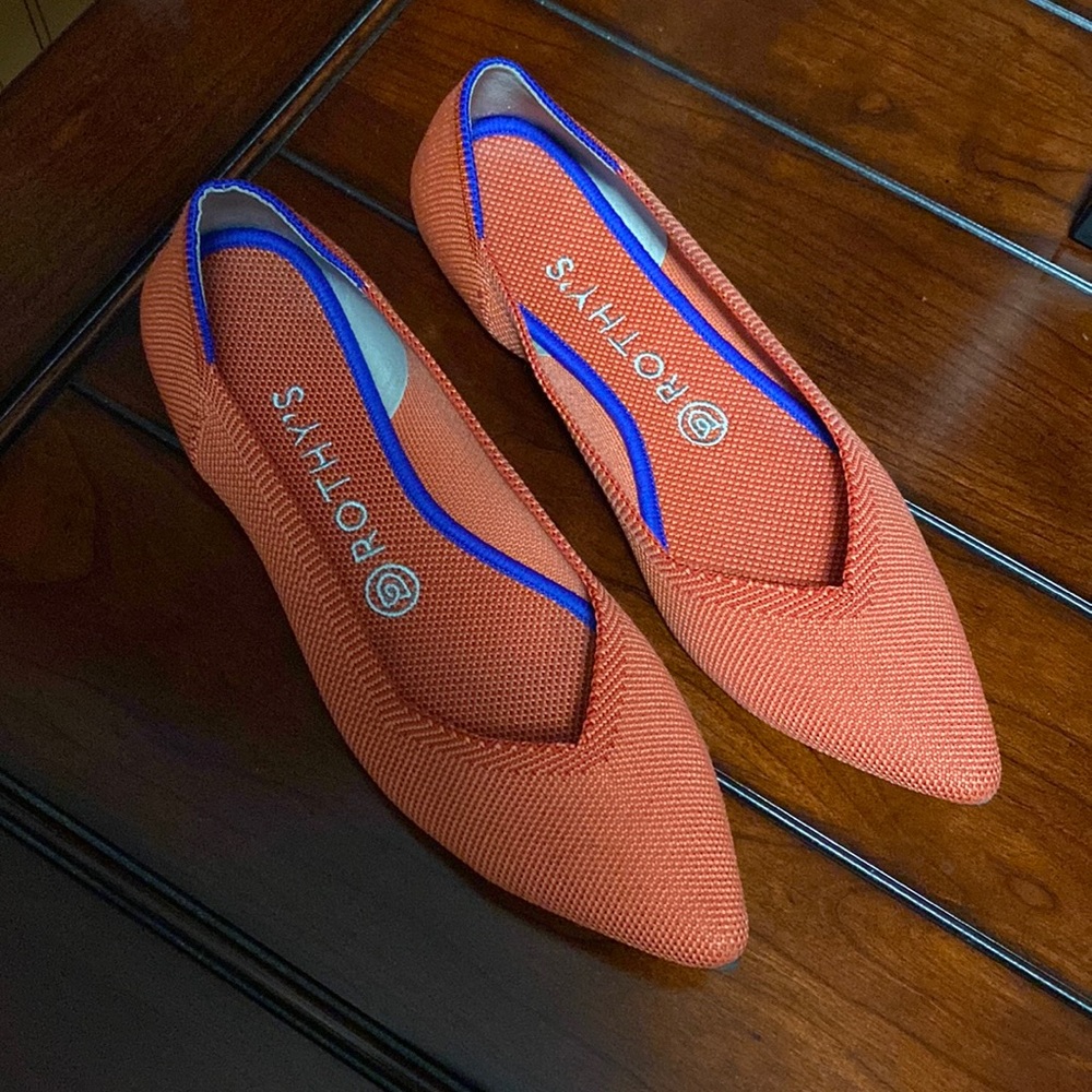 Orange Rothys (Points)